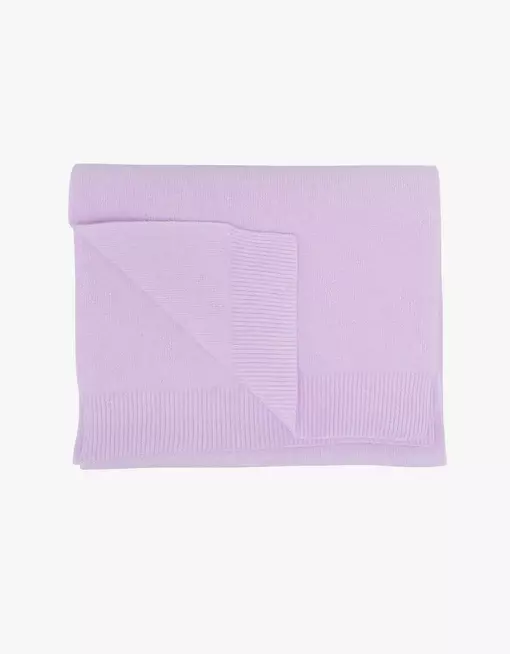 Colorful Standard Merino Wool Schal Damen Soft Laveder